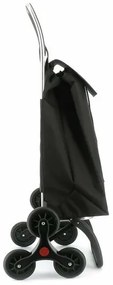 Rolser Nákupná taška s kolieskami do schodov Saquet LN 6, čierna