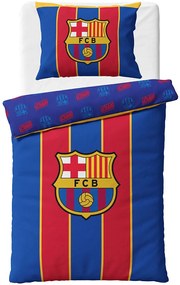Obojstranné posteľné obliečky FC Barcelona - motív Blaugrana Glory - 100% bavlna Renforcé - 70 x 90 cm + 140 x 200 cm