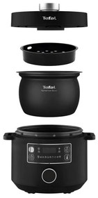 Elektrický tlakový hrniec Tefal Turbo Cuisine CY754830 black (použité)