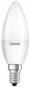 OSRAM Antibakteriálna LED žiarovka - E14 - 5,5W - neutrálna biela - sviečka