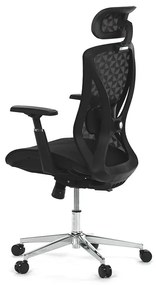 Autronic BONTEC Kancelárska stolička, synchrónny mechanizmus, čierna sieťovina, KA-S258 BK Farba: Čierna