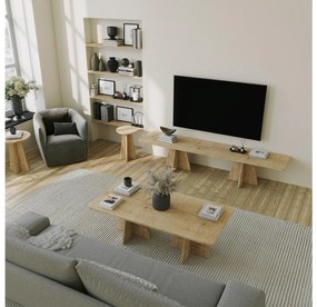 TV stolík Kabivo (dub zafírový) . Vlastná spoľahlivá doprava až k Vám domov. 1095459