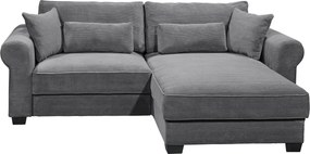 XXXLutz ROHOVÁ SEDAČKA, textil, antracitová MID.YOU - Sedačky - 002220051702