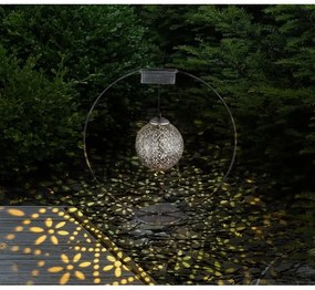 Globo 36618 - Solárne svietidlo LED/0,06W/1,2V strieborná IP44