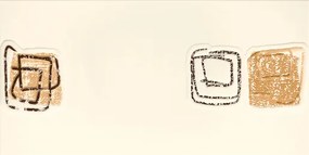 Dekor Rako Concept svetlo béžová Monopoli 20x40 cm mat WITMB021.1