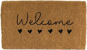 Rohožka z kokosových vlákien Welcome - 75 * 45 * 4cm
