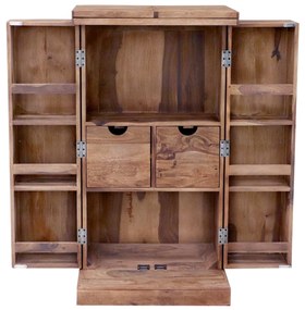 furniture-nabytek.cz - Domácí bar v obýváku 55x110x40 z dřeva palisandr