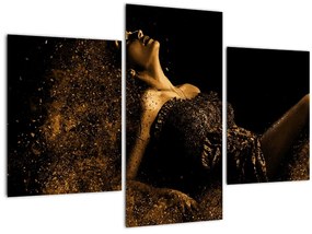 Obraz - Žena zo zlata (90x60 cm)