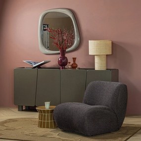 Keramický okrúhly odkladací stolík ø 38 cm Plu – WOOOD