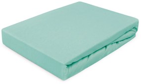 JERSEY PRESTIERADLO 180X200 CM SVETLOTYRKYSOVÉ