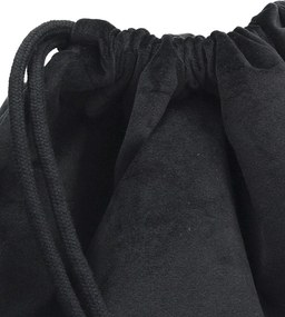 Ruksak - Taška Velvet farba produktu čierna látka lesklá, zamatová