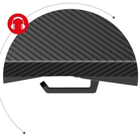 Ergonomický herný stôl Hero - 8.5 čierny