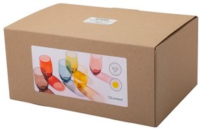 Poháre Tumbler burgundy 460 ml 6 ks - Optima Glas Lunasol - 322836