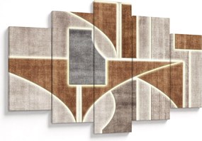 Obraz - Tvary (150x105 cm)