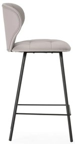Béžové barové stoličky v súprave 2 ks (výška sedadla 67 cm) Maura – Marckeric