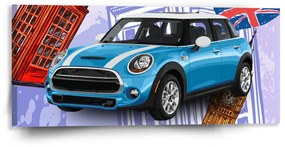 Sablio Obraz Mini sedan Londýn - 110x50 cm