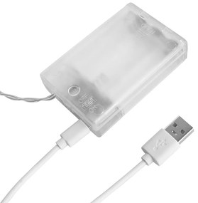 TWINE LIGHTS Svetelná reťaz s USB 100 svetiel
