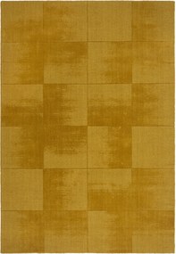 Flair Rugs, Kusový koberec Demi Check Ombre Yellow, 200x290, žltá, obývacia izba