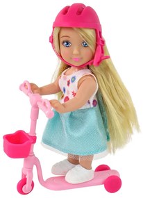 Lean Toys Bábika Anlily s malou bábikou a doplnkami