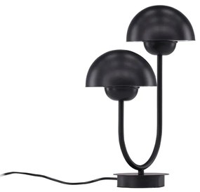 Čierna dizajnová stolná lampa LYCKORNA