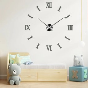 Dizajnové nástenné hodiny – Rímske čísla do obývačky | SENTOP 12S037
