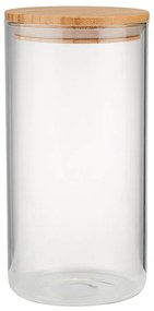 WOODLOCK Sklenená dóza 2,3 l - číra/prírodná