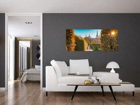 Obraz - Valdštejnský palác (120x50 cm)