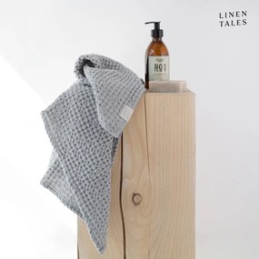 Svetlosivé uteráky a osušky v súprave 3 ks Honeycomb - Linen Tales