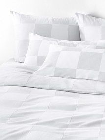 Westwing Crosby Studios, Kockovaná bavlnená obliečka na paplón Damier