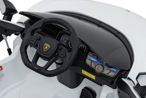 Elektrické autíčko Lamborghini Revuelto biele