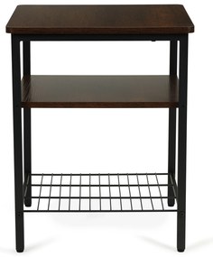 Wellhox Moderný konferenčný stolík s 2 policami