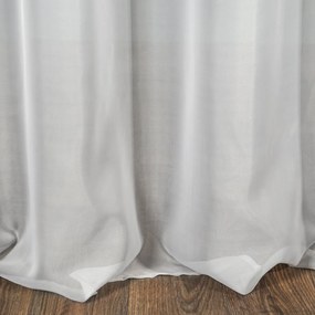 ZÁVES NA KRÚŽKOCH AMIRA 140X250 CM BIELA