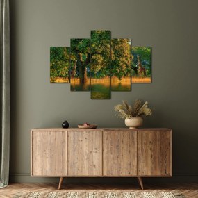 Obraz žirafy v prírode (150x105 cm)