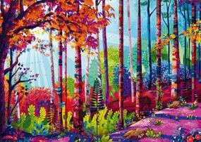 Schmidt puzzle REDINA TILI V srdci lesa 1000 dielikov