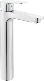 Vysoká umývadlová batéria SAT Cube Way bez výpuste chróm CU285