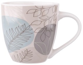 Altom Porcelánový hrnček Listy, 400 ml