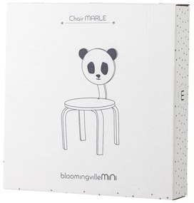 Bloomingville Detská stolička Marle Panda White