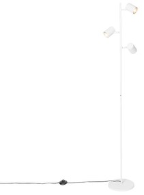 Moderná stojaca lampa biela 3-svetlo - Jeana