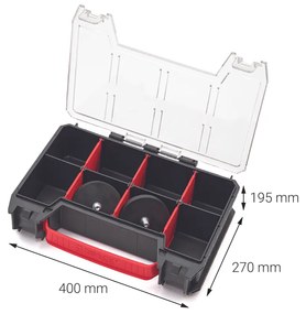 Vozík na náradie Qbrick System PRO Set 2 s magnetickou sadou