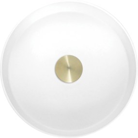 Deante Umývadlo na dosku Silia ø36 cm - CQS AU4S, granit, alabaster