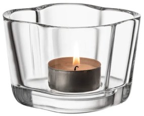 Iittala Svietnik na čajovú sviečku Aalto, 60 mm, clear