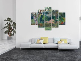 Obraz - Paul Gauguin, Te raau rahi (The Big Tree), reprodukcia (150x105 cm)