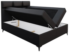 Kontinentálna posteľ Durian, Rozmer postele: 120x200, Dostupné poťahy: ekokoža Soft 033