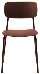 Jedálenské stoličky v súprave v terakotovej farbe 2 ks Kirkland – Unique Furniture