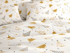 Bavlnené obliečky FROST & GOLD biele Rozmer obliečky: 70 x 90 cm | 140 x 200 cm