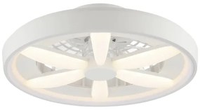 Brilliant - LED RGBW Stropný ventilátor so svetlom GAIANO LED/48W/230V biela + DO