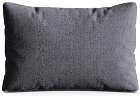 Tmavosivý vankúš na gauč z textílie buklé Kemi – Cosmopolitan Design