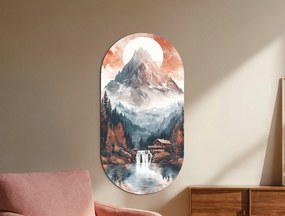 drevko |  Obraz Ticho pod vrcholom  89 x 455 cm