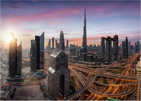 Obraz - Panorama Dubaja (70x50 cm)