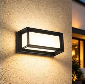Brilagi - LED vonkajšie nástenné svietidlo PARKER LED/12W/230V čierne IP44